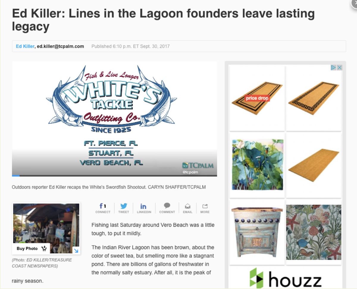 Ed Killer: Lines in the Lagoon founders leave lasting legacy