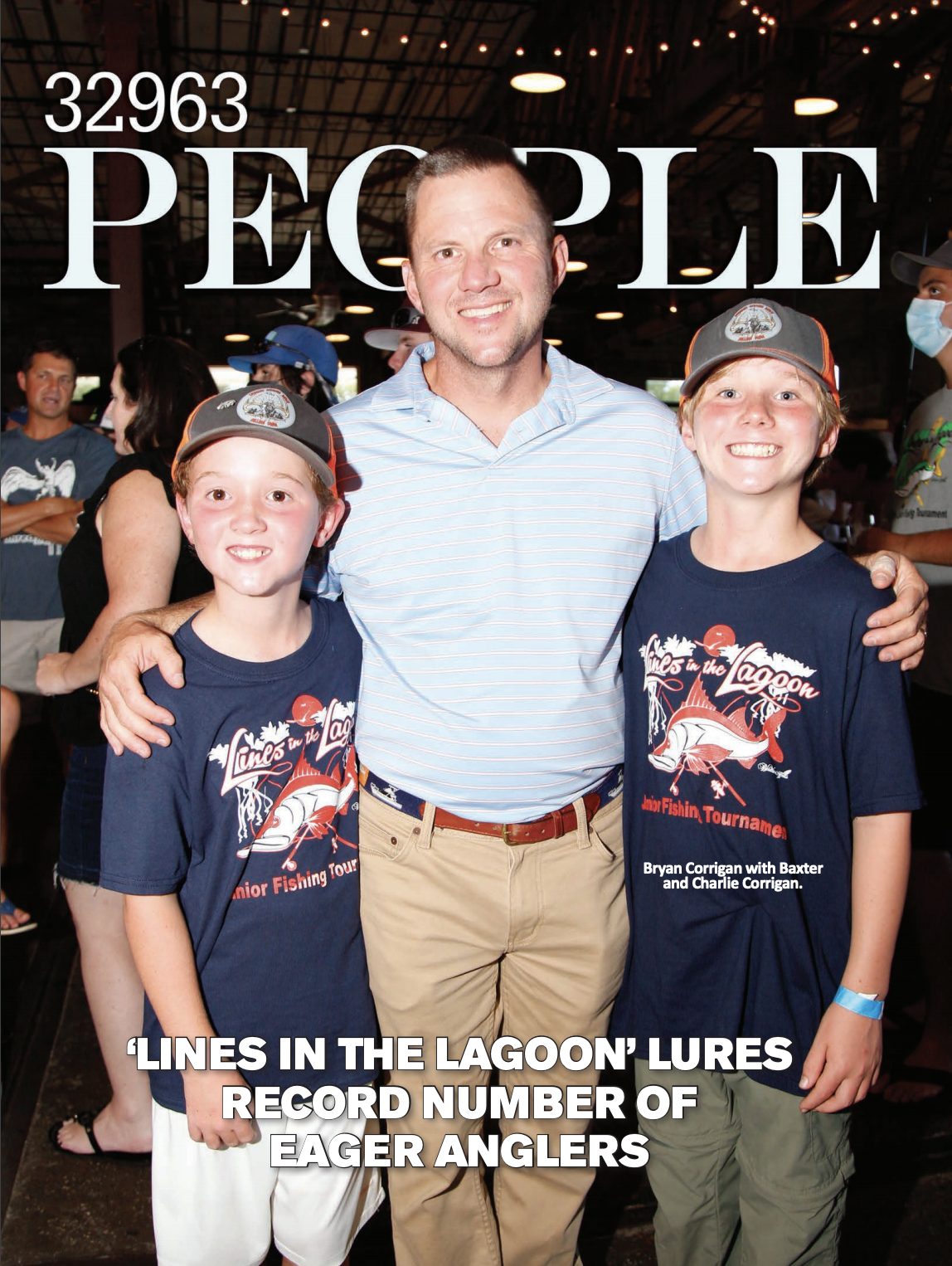 Father and two sons on cover of 32963 People magazine